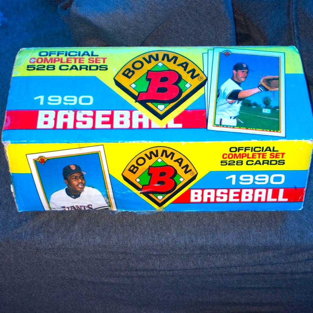 1990 Very Rare Bowman Official 528 Card Set